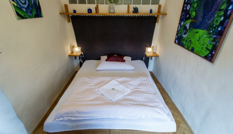 PENZION KAPR Český Krumlov - JONÁŠ - ČTYŘLŮŽKOVÝ POKOJ STANDART S VÝHLEDEM NA ŘEKU 